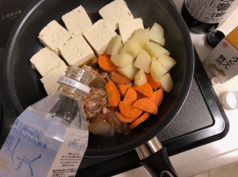 肉豆腐と朝露のしずく
