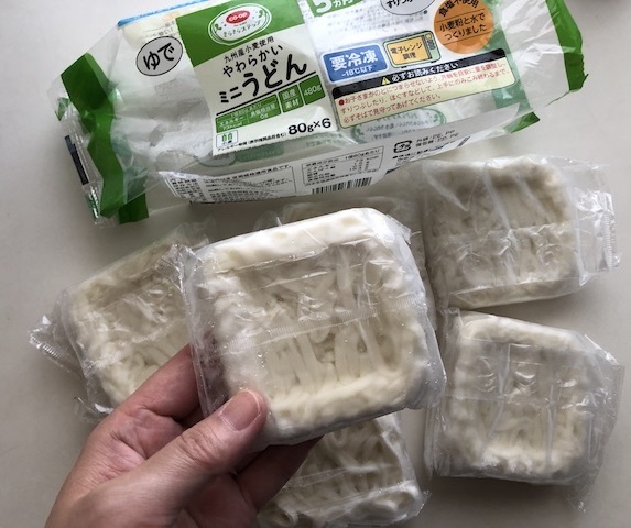【実食レビュー】九州産小麦使用！コープの「やわらかいミニうどん」 - 食材宅配パラダイス